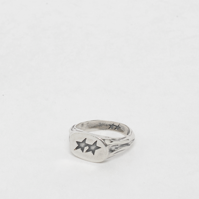 TwoJeys&nbsp; Superstar Signet Ring argent 97529 1