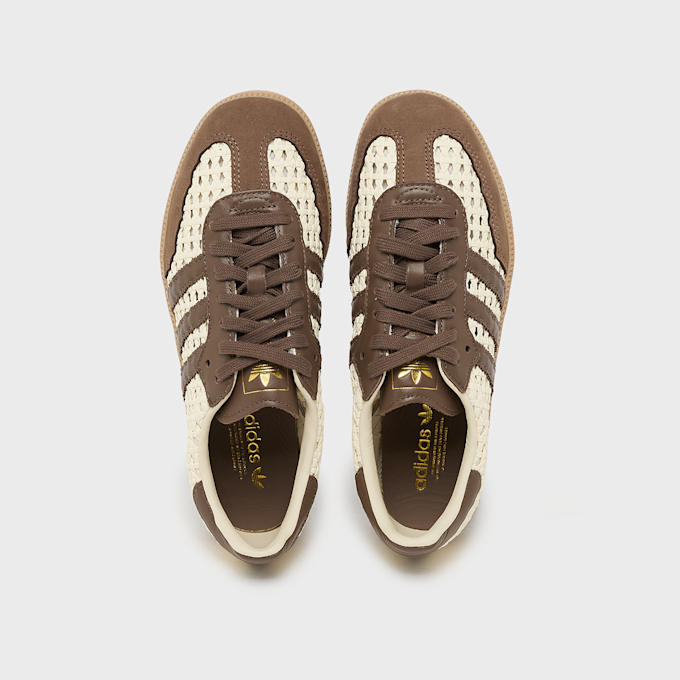 adidas Originals Wmns Samba OG "Basketweave" (Crochet) bruin 97670 4