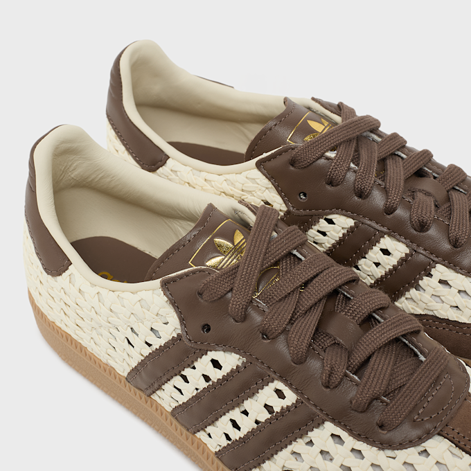 adidas Originals Wmns Samba OG "Basketweave" (Crochet) brun 97670 6