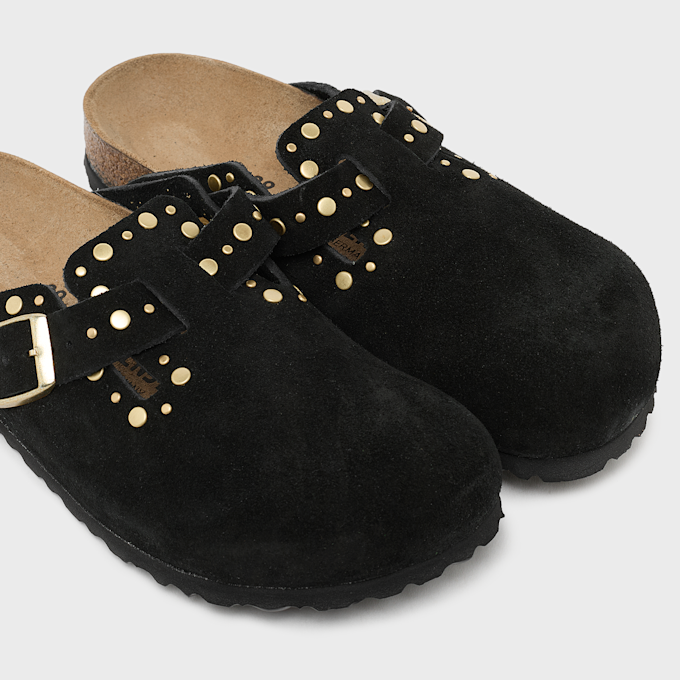 Birkenstock Boston Rivet LEVE (narrow) zwart 98241 6