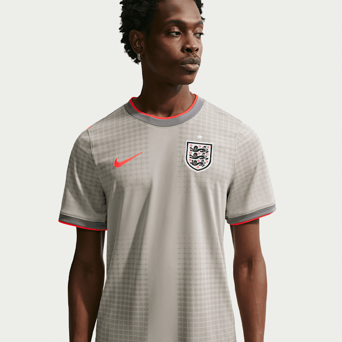 Nike   x Palace England Academy Pro Jersey gris 98272 4