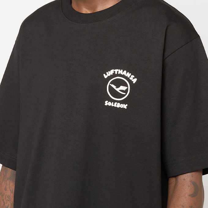 solebox x Lufthansa T-Shirt Gate zwart 99178 6