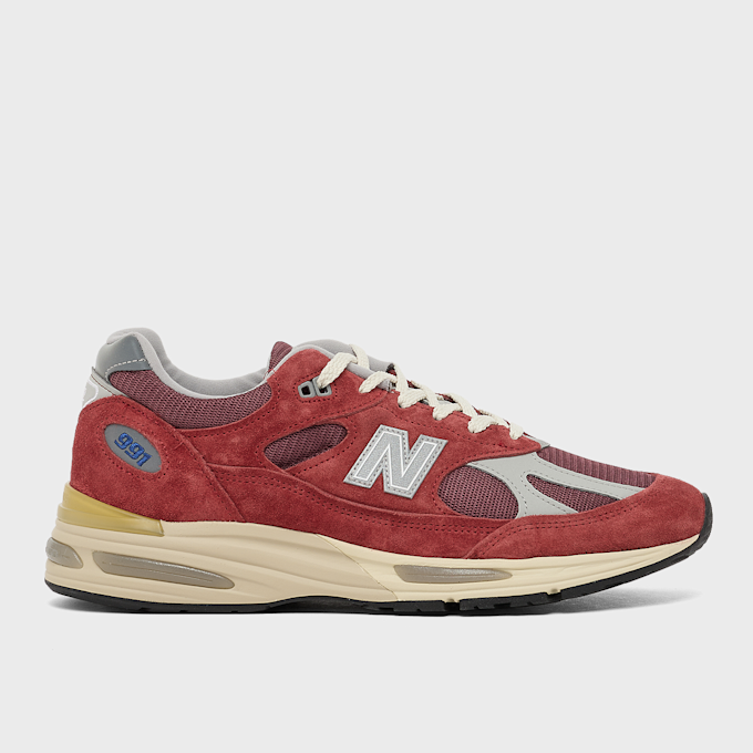 New Balance U991RS2 Made in UK 991V2 Vintage Sports Red 99222 2