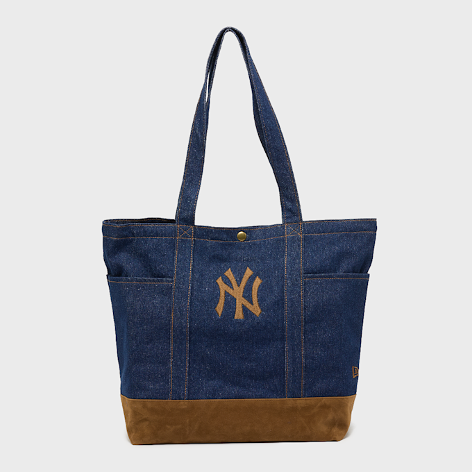 New Era MLB New York Yankees Suede Denim Tote blau 99231 1