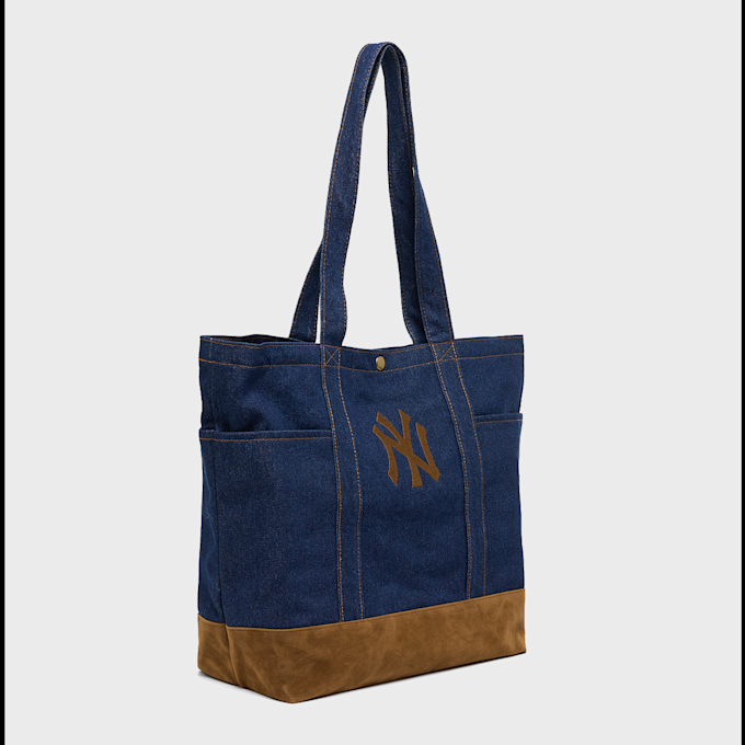 New Era MLB New York Yankees Suede Denim Tote blau 99231 2