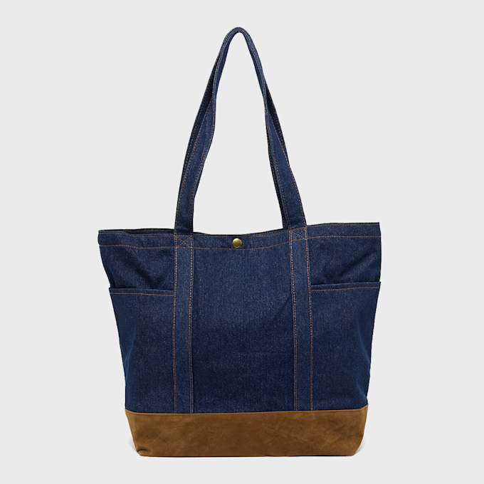 New Era MLB New York Yankees Suede Denim Tote blau 99231 3