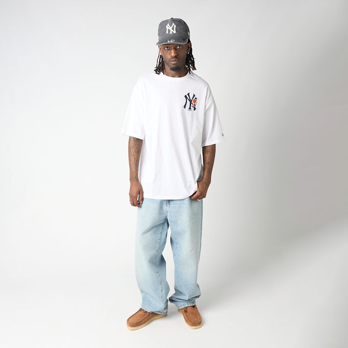 New Era MLB Floral Os Tee New York Yankees weiß 99238 2