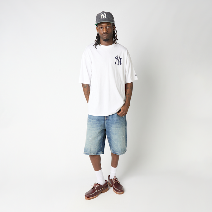 New Era MLB Cap Graphic Os Tee New York Yankees white 99240 2