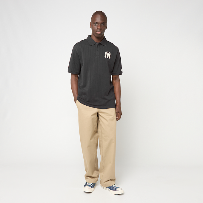 New Era MLB Rib Polo Shirt New York Yankees grijs 99239 2