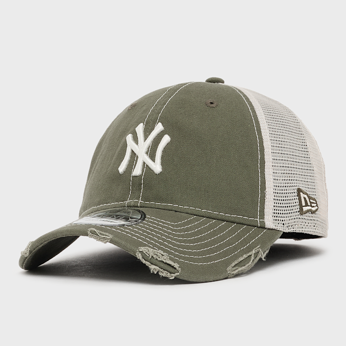 New Era Cotton Canv 9Twenty® Trucker New York Yankees grün 99255 1