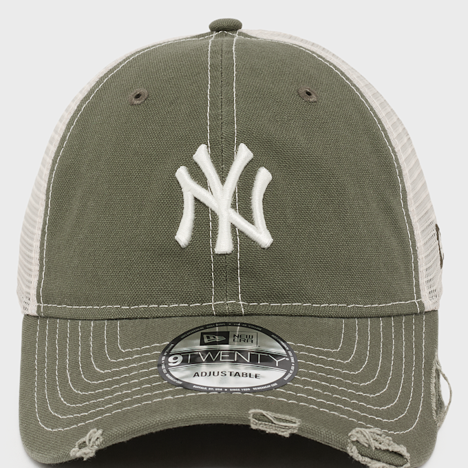 New Era Cotton Canv 9Twenty® Trucker New York Yankees groen 99255 4