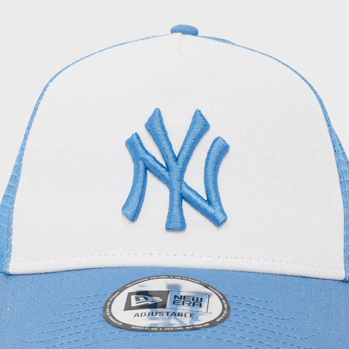 New Era League Essential Trucker Cap New York Yankees Weiss 99264 4