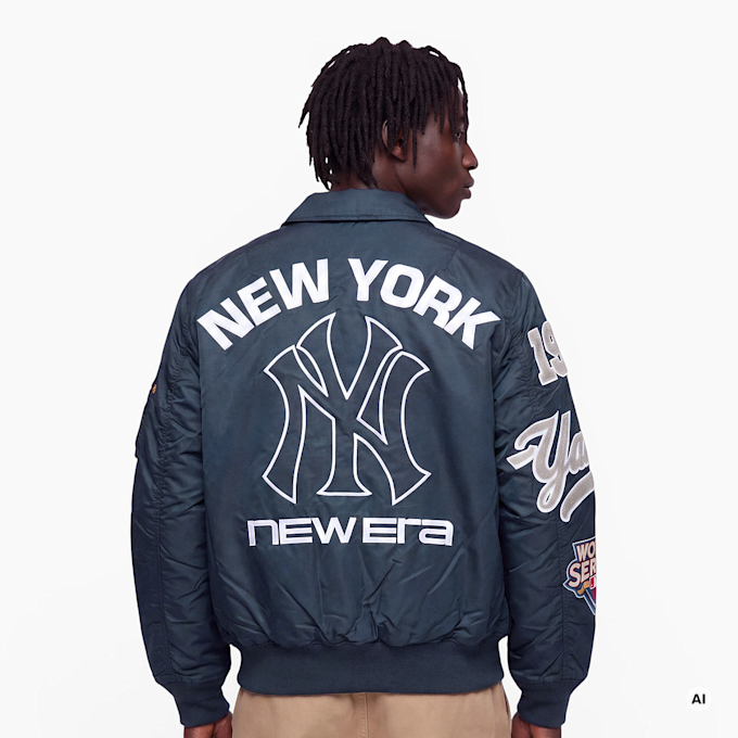New Era x Alpha Industries MA1 Jacket Neyyan blau 99381 3