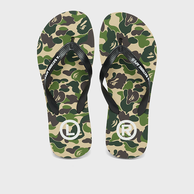 A Bathing Ape ABC Camo Beach Sandals Camouflage 99468 4