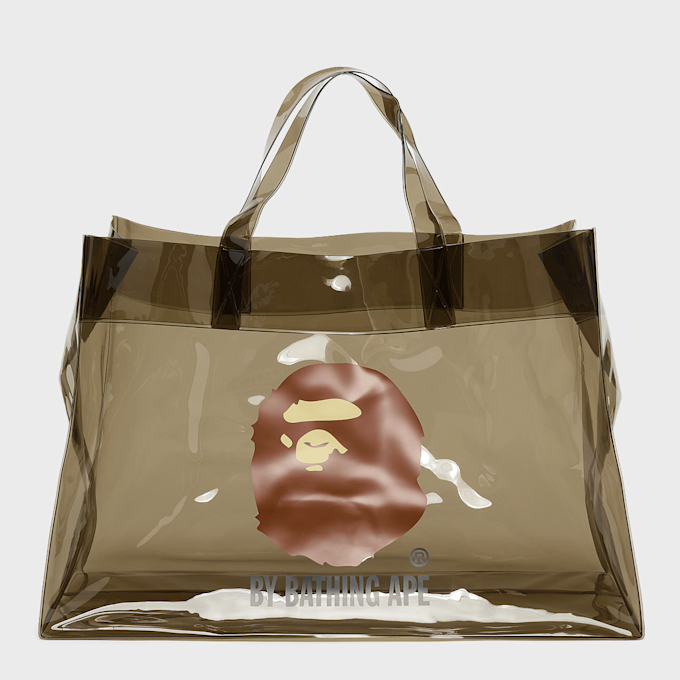 A Bathing Ape Ape Head Clear Bag Braun 99528 1