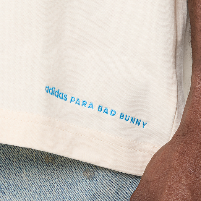 adidas Originals x Bad Bunny Barcelona Merch Tee beige 99829 5