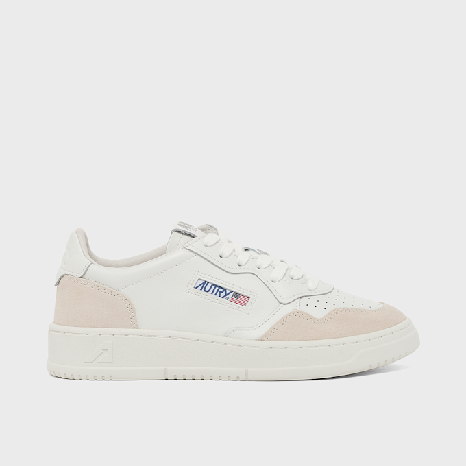 Autry&nbsp; Wmns Medalist Low LS30 blanc 100135 2