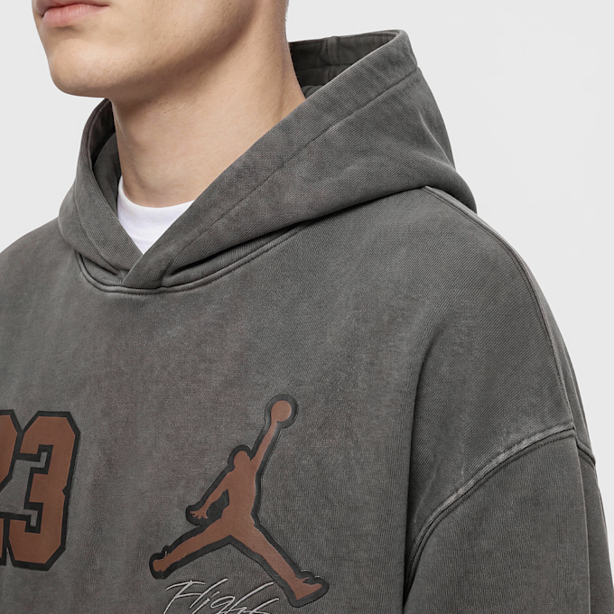 Jordan Flight Fleece Pullover Hoodie gris 101228 4