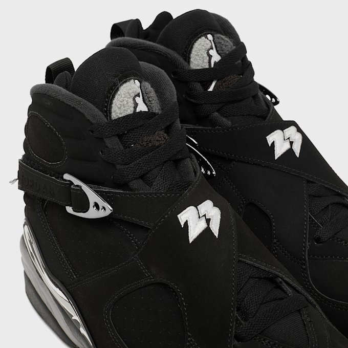 Jordan Air Jordan 8 Retro "Chrome" noir 101535 6