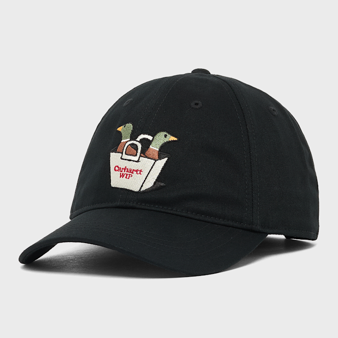 Carhartt WIP Bumper Sticker Cap black 101889 1