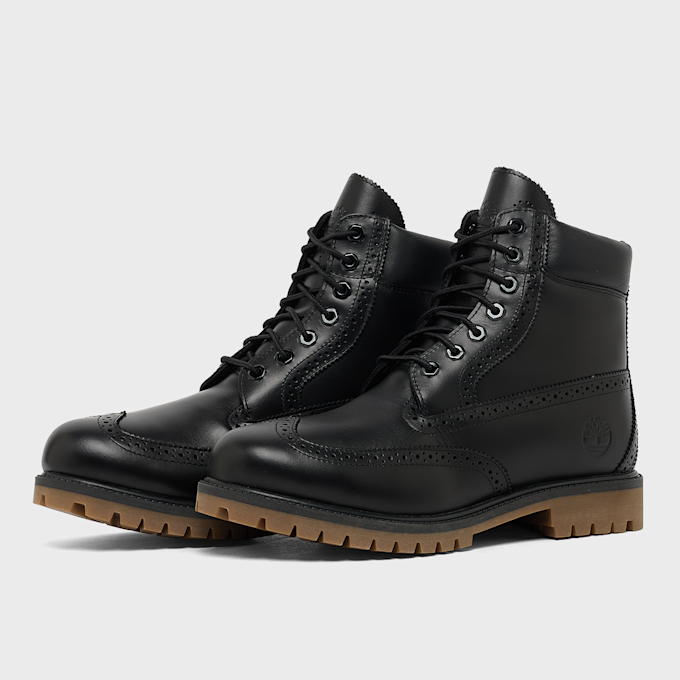 Timberland Premium 6 Inch Lace Up Waterproof Boot Full Grain black black 102631 1