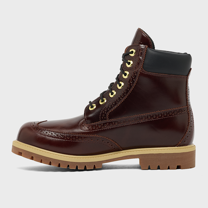 Timberland Premium 6 Inch Lace Up Waterproof Boot Full Grain burgundy brun 102634 3