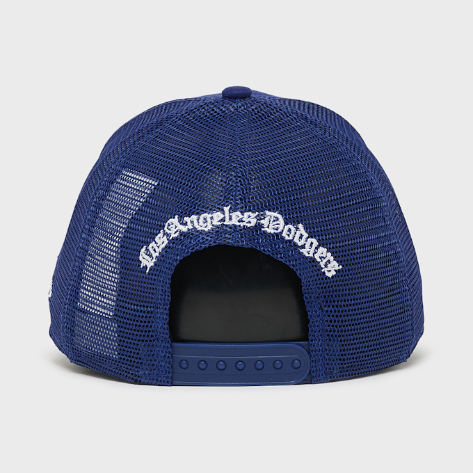New Era MLB Script LA Dodgers 9FORTY A-Frame Trucker Cap blau 102906 2