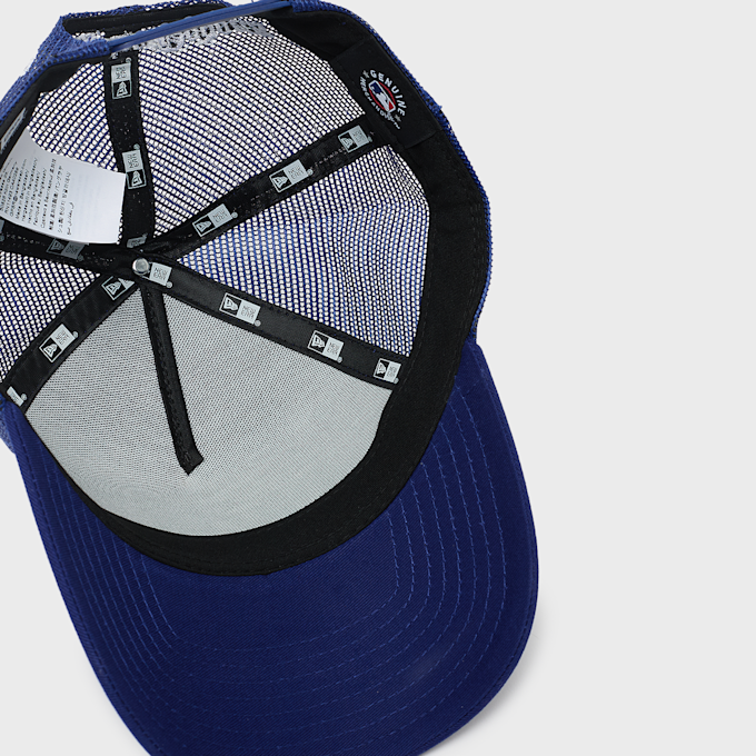 New Era MLB Script LA Dodgers 9FORTY A-Frame Trucker Cap blau 102906 3