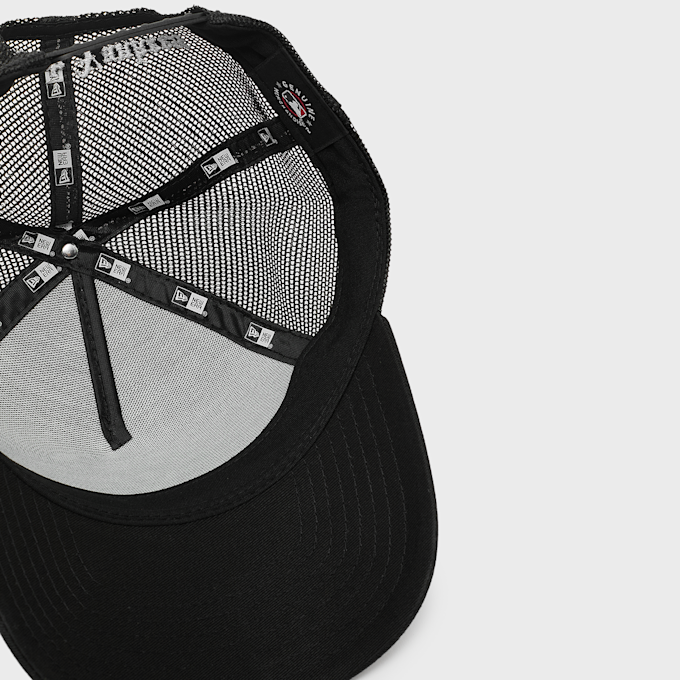 New Era MLB Script New York Yankees 9FORTY A-Frame Trucker Cap schwarz 102911 3