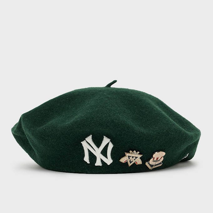 New Era MLB Cooperstown Pin New York Yankees Beret vert 102914 1