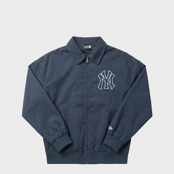 New Era MLB Collared Jacket New York Yankees blue 102930 1