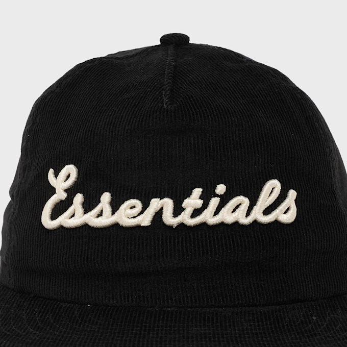 New Era x Fear of God Open Market Cord Snapback Cap zwart 103028 4