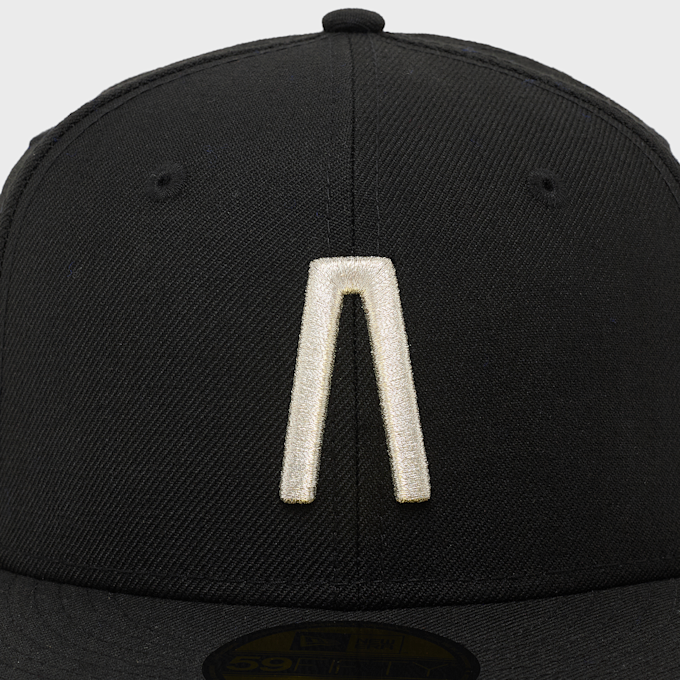 New Era x Fear of God Open Market MLB Logo Cap zwart 103035 4