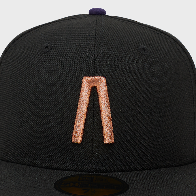 New Era x Fear of God Open Market MLB Logo Fitted Cap black 103041 4