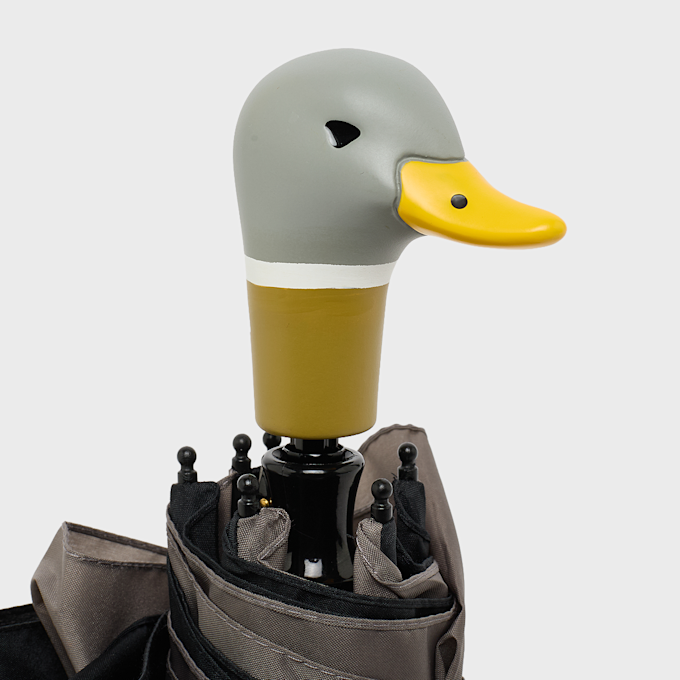 HUMAN MADE Duck Compact Umbrella braun 103126 7