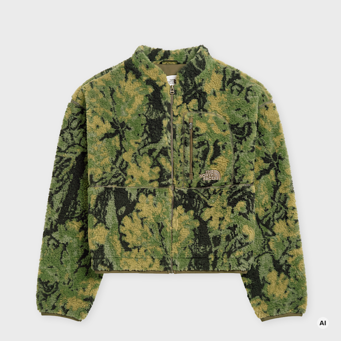 The North Face&nbsp; Wmns Extreme Pile 2 FZ Jacket Print vert 103247 1