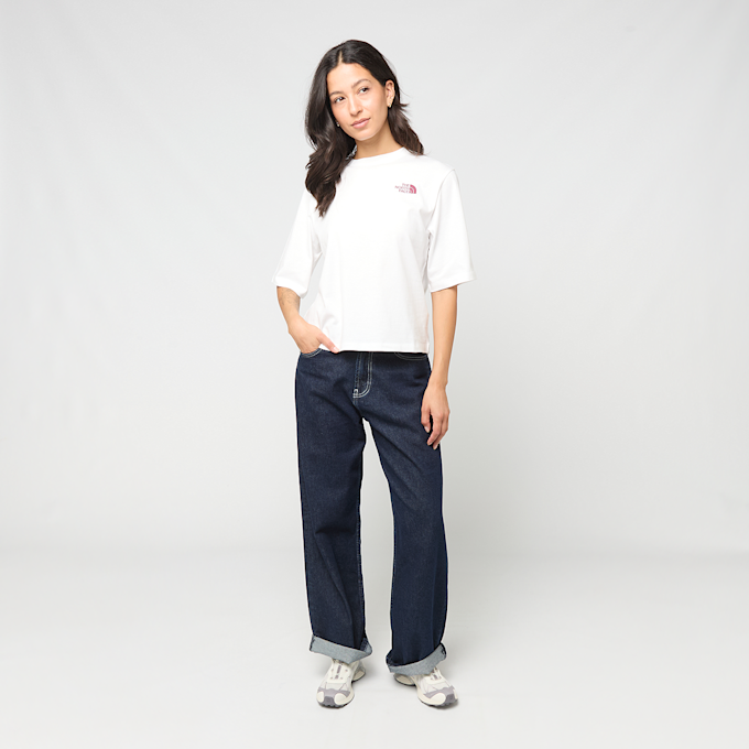 The North Face Wmns Hike Picnic Boxy Short-Sleeve Graphic T-Shirt blanc 103261 2