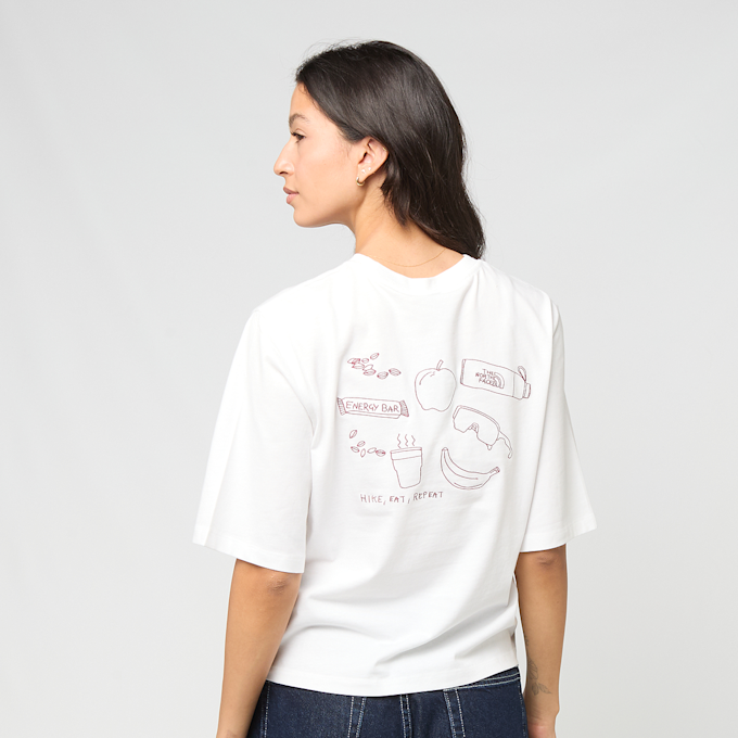 The North Face Wmns Hike Picnic Boxy Short-Sleeve Graphic T-Shirt Weiss 103261 3