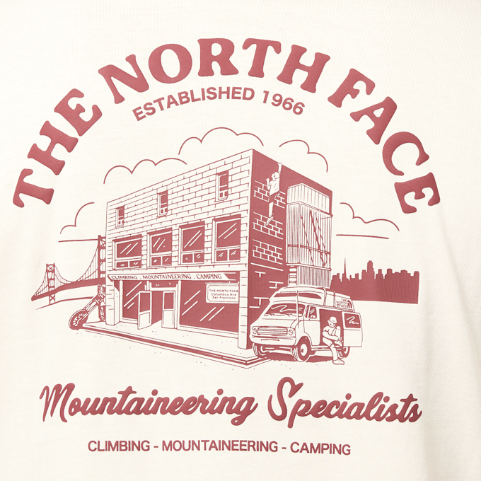 The North Face&nbsp; Outdoor Graphic Relaxed Short-Sleeve T-Shirt beige 103269 4