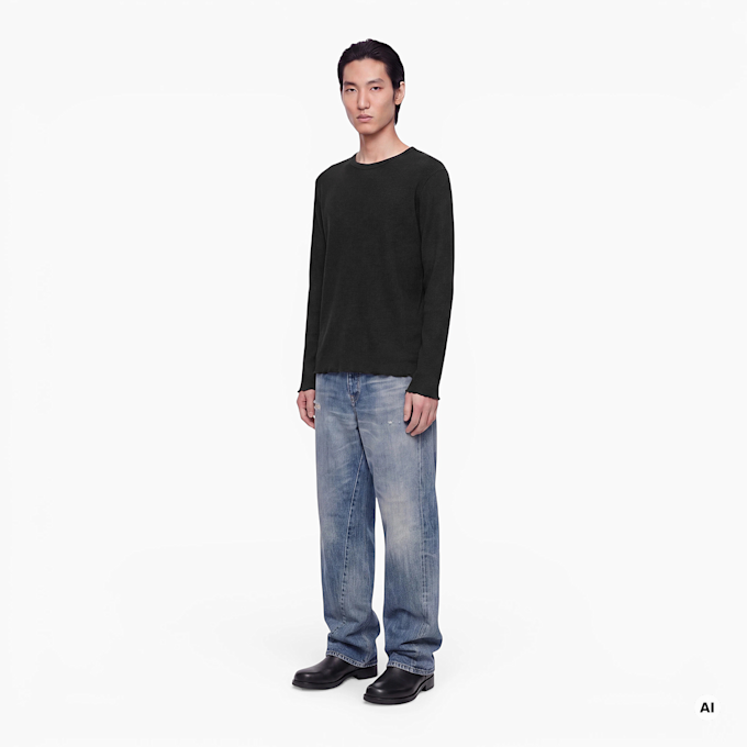 Our Legacy&nbsp; Elongated Longsleeve noir 103414 2