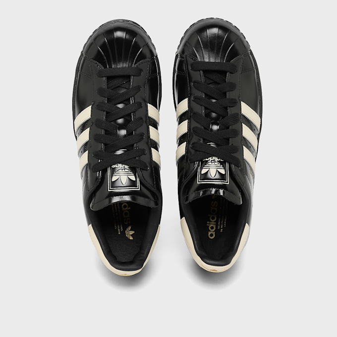 adidas Originals Superstar II core black/cream white/gold met. wit 103701 4