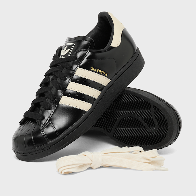 adidas Originals Superstar II core black/cream white/gold met. Weiß 103701 7