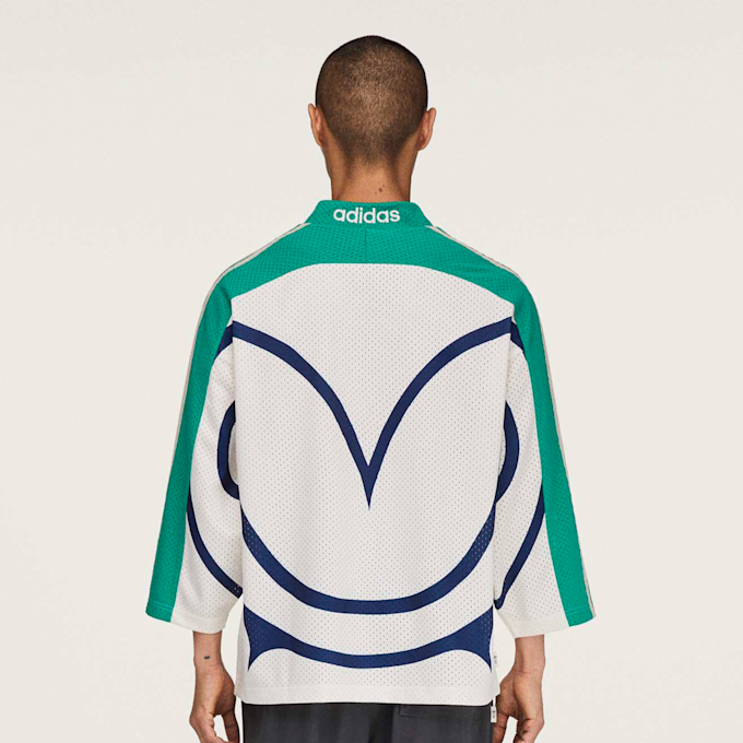 adidas Originals x Clot Hockey Jersey wit 103792 3