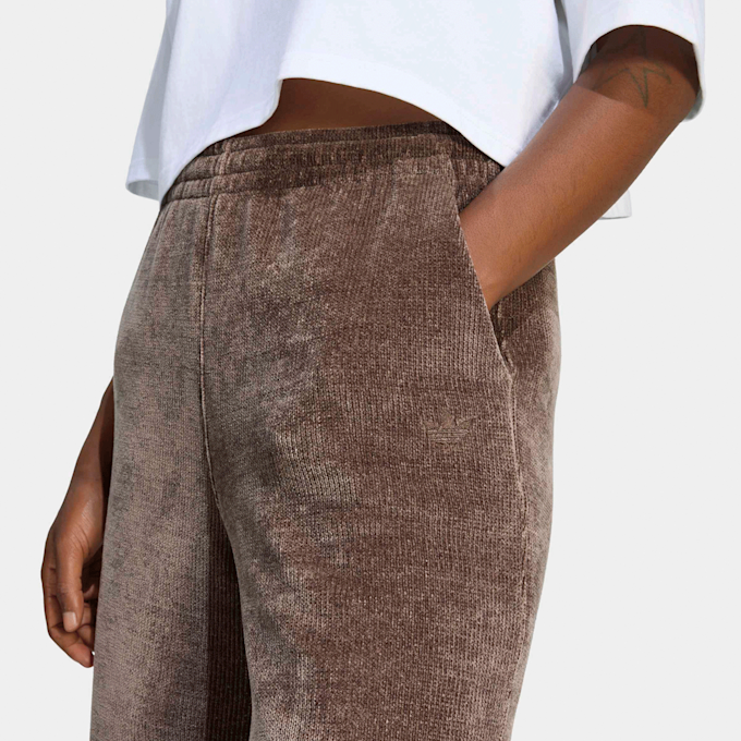 adidas Originals Premium Essential Wide Leg Pants Braun 103834 4