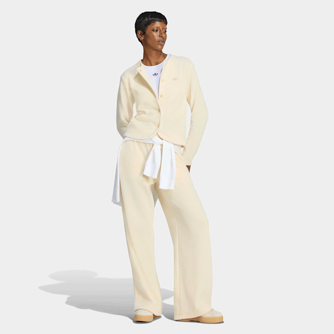 adidas Originals Premium Essential Chenille Button Up Cardigan beige 103839 2