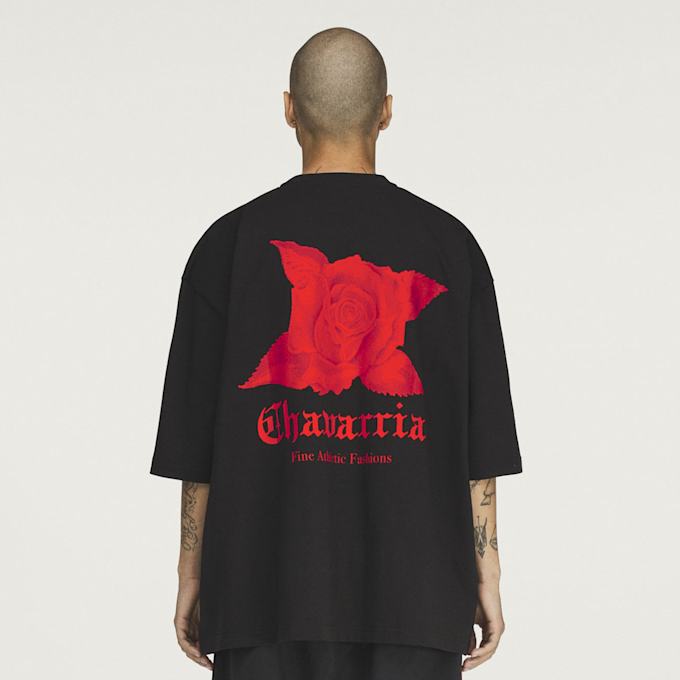 adidas Originals x Willy Chavarria Dark Rose Tee black 103852 3