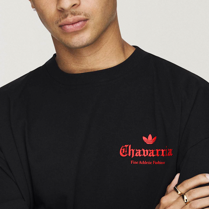 adidas Originals x Willy Chavarria Dark Rose Tee Schwarz 103852 4