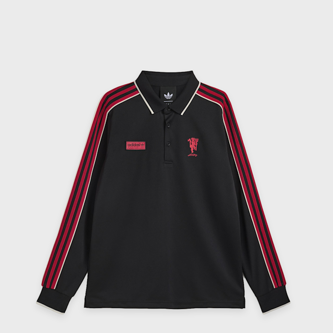 adidas Originals Manchester United FC Longsleeve Polo Schwarz 103917 1