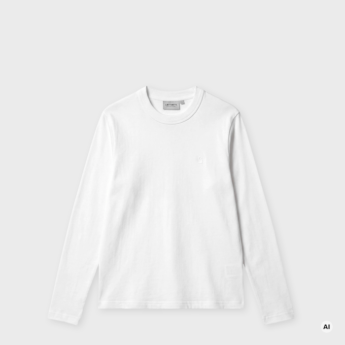 Carhartt WIP Wmns L/S Philipa T-Shirt wit 104027 1