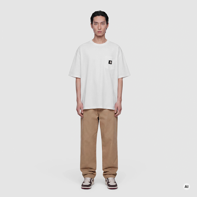 Carhartt WIP OG Loose Pocket T-Shirt weiß 104051 2